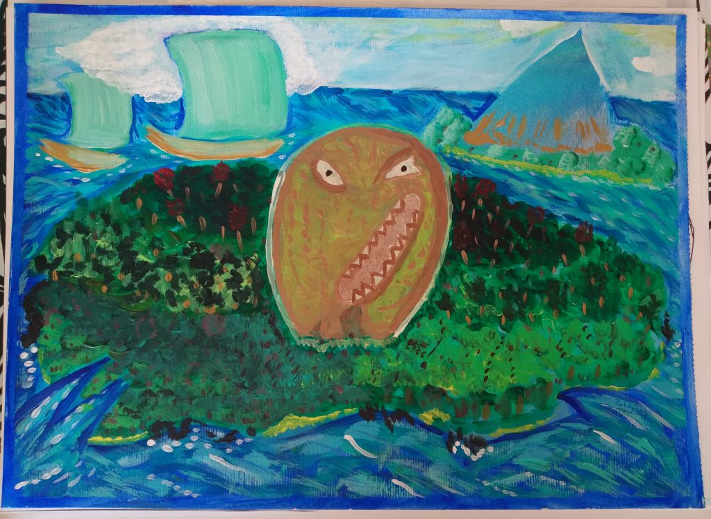 Le gardien de la montagne sacrée